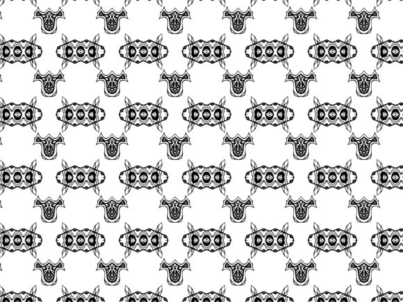 Fractal Pattern Abstract Tribal: A Modern Design Language for Creative and Commercial Applications