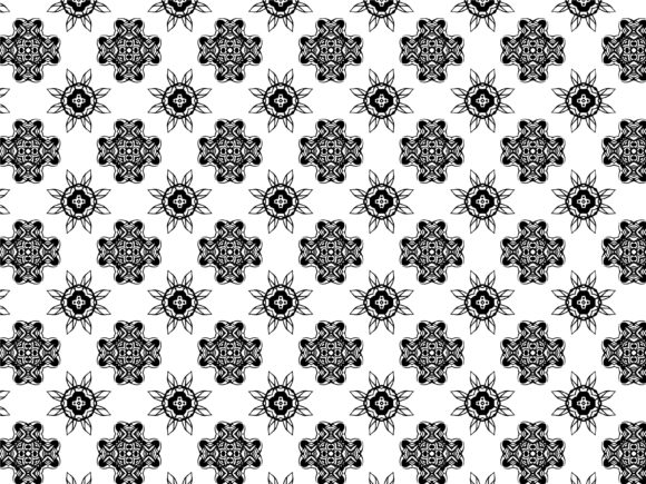 Fractal Pattern Arrow Circle Tribal