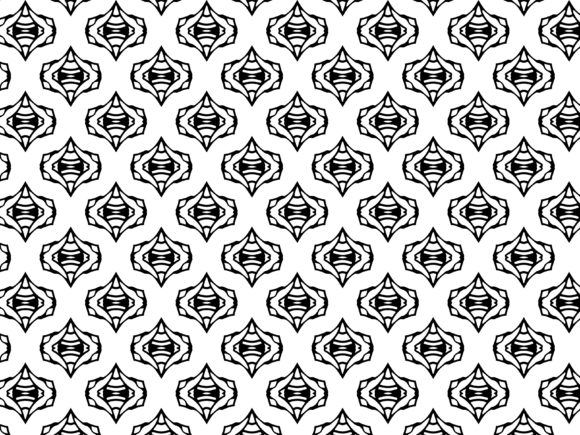 Fractal Pattern Black White Abstract 3: A Versatile Design for Modern Applications