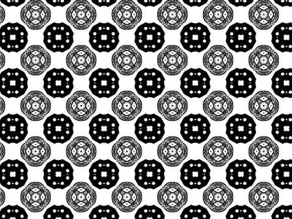 Fractal Pattern Circle Flower Thick: A Versatile Design Resource for Creative and Commercial Use