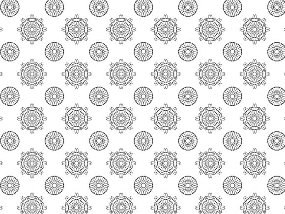 Fractal Pattern Flower Circle: A Versatile Design Element for Creative Applications