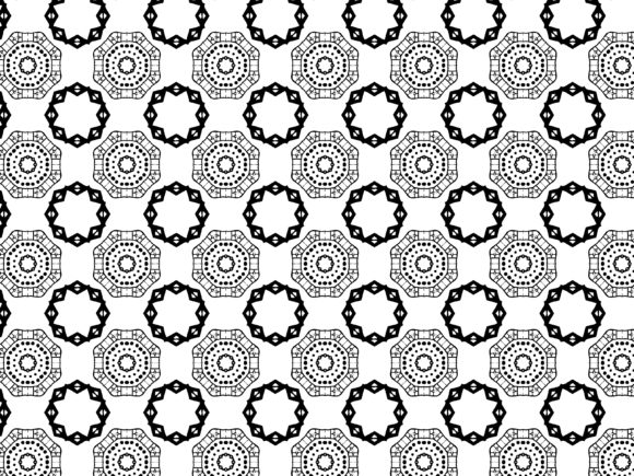 Fractal Pattern Octagon Thick: A Versatile Design Element for Modern Creativity