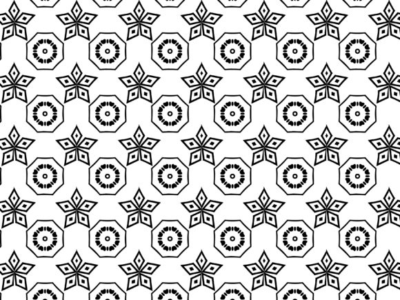 Fractal Pattern Star Octagon: A Versatile Design Element for Creative and Commercial Use