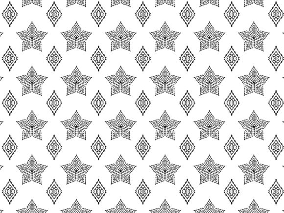 Fractal Pattern Star Vertical: A Versatile Design Element for Creative and Commercial Use