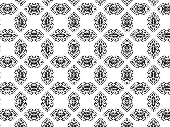 Fractal Pattern Vertical Horizontal