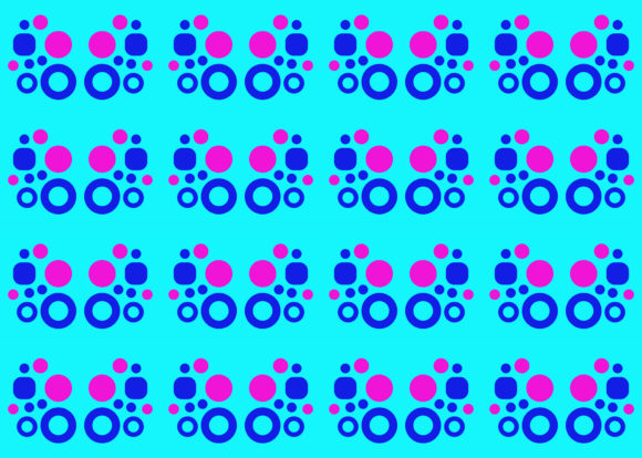 Seamless Pattern Blue Purple Abstract