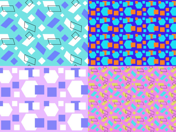Seamless Pattern Bundling Square Blue: A Versatile Design Resource for Creatives and Businesses