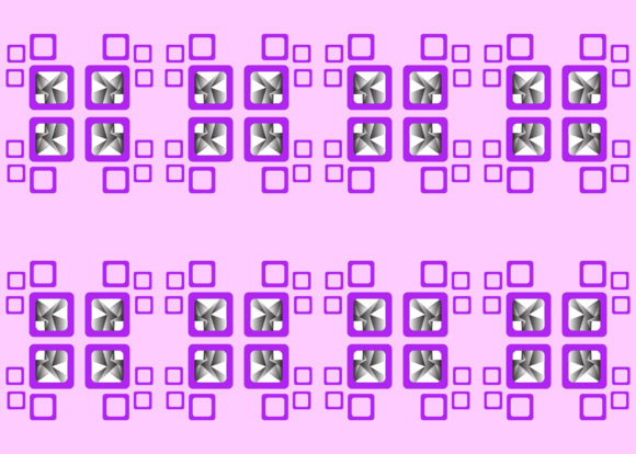 Seamless Pattern Purple Square