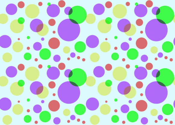 Seamless Pattern Rainbow Circle