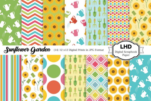 Sunflower Garden Digital Paper: A Strategic Resource for Creative and Professional Use
